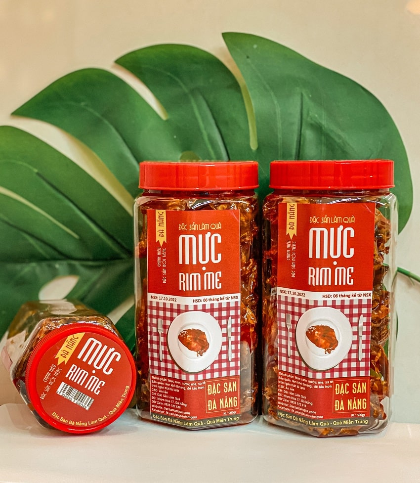 Mực rim me Đà Nẵng 500gr (Đặc biệt)